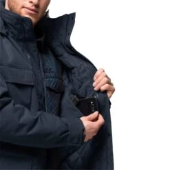Parka Jack Wolfskin Glacier Canyon [Size S] -Hiking Store jack wolfskin 1107673 1010 5 glacier canyon parka night blue