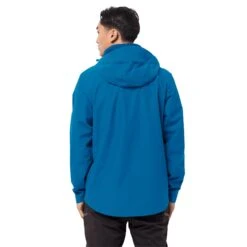 Veste Imperméable Jack Wolfskin Evandale [Size S] -Hiking Store jack wolfskin 1111131 1361 2 evandale jacket m blue pacific