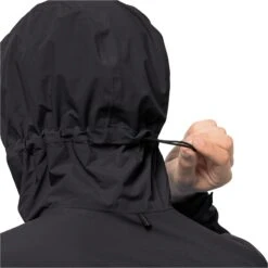 Veste Imperméable Jack Wolfskin Pack & Go [Size S] -Hiking Store jack wolfskin 1111503 6000 6 pack go shell m black
