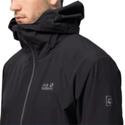 Veste Imperméable Jack Wolfskin Pack & Go [Size S] -Hiking Store jack wolfskin 1111503 6000 7 pack go shell m black