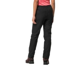Pantalon Imperméable Femme Jack Wolfskin Parana [Size 36&nbsp;Short] -Hiking Store jack wolfskin 1111861 6000 2 parana pants w black