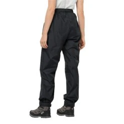 Pantalon De Randonnée Jack Wolfskin Rainy Day [Size S] -Hiking Store jack wolfskin 1112741 6000 2 rainy day pants black 1