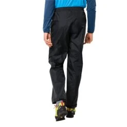 Pantalon De Randonnée Jack Wolfskin Rainy Day [Size S] -Hiking Store jack wolfskin 1112741 6000 2 rainy day pants black 1