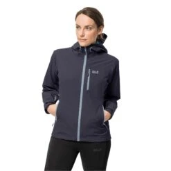 Veste Imperméable Femme Jack Wolfskin Eagle Peak [Size XS] -Hiking Store jack wolfskin 1113002 1388 1 eagle peak jacket w graphite