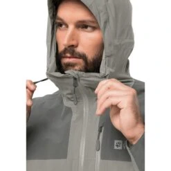 Veste Imperméable Jack Wolfskin Go Hike [Size S] -Hiking Store jack wolfskin 1114051 5150 misty green 6