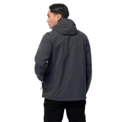 Waterproof Jacket Jack Wolfskin Go Hike -Hiking Store jack wolfskin 1114051 6350 2 go hike jacket m phantom