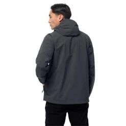 Waterproof Jacket Jack Wolfskin Go Hike -Hiking Store jack wolfskin 1114051 6350 2 go hike jacket m phantom