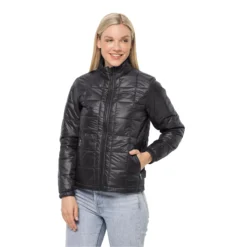 Parka Femme Jack Wolfskin Silent Wisper [Size XS] -Hiking Store jack wolfskin 1114191 6000 3 silent wisper parka w black