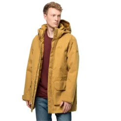 Parka Jack Wolfskin Fierce Wind [Size S] -Hiking Store jack wolfskin 1114381 5205 1 fierce wind parka m golden amber