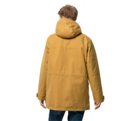 Parka Jack Wolfskin Fierce Wind [Size S] -Hiking Store jack wolfskin 1114381 5205 2 fierce wind parka m golden amber