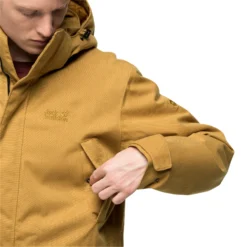 Parka Jack Wolfskin Fierce Wind [Size S] -Hiking Store jack wolfskin 1114381 5205 7 fierce wind parka m golden amber