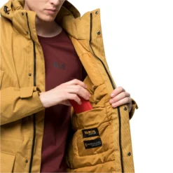 Parka Jack Wolfskin Fierce Wind [Size S] -Hiking Store jack wolfskin 1114381 5205 8 fierce wind parka m golden amber