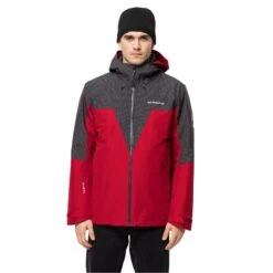 Veste 3 En 1 Jack Wolfskin Dna Rhapsody [Size S] -Hiking Store jack wolfskin 1114721 2102 1 dna rhapsody 3 in 1 m red lacquer