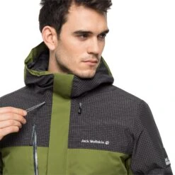 Veste Jack Wolfskin Dna Icefall [Size S] -Hiking Store jack wolfskin 1114731 4158 5 dna icefall jkt m cedar green