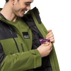 Veste Jack Wolfskin Dna Icefall [Size S] -Hiking Store jack wolfskin 1114731 4158 8 dna icefall jkt m cedar green