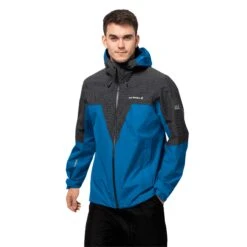 Veste Imperméable Jack Wolfskin DNA Rhapsody [Size S] -Hiking Store jack wolfskin 1114911 1361 1 dna rhapsody jacket m blue pacific