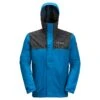 Veste Imperméable Jack Wolfskin DNA Block [Size S] -Hiking Store jack wolfskin 1114941 1361 9 a030 dna block jacket m blue pacific