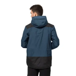 Veste Imperméable Jack Wolfskin Activate Tour [Size S] -Hiking Store jack wolfskin 1115001 1383 2 activate tour jacket m thunder blue