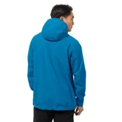 Veste Imperméable Jack Wolfskin Highest Peak [Size S] -Hiking Store jack wolfskin 1115131 1361 2 highest peak jacket m blue pacific