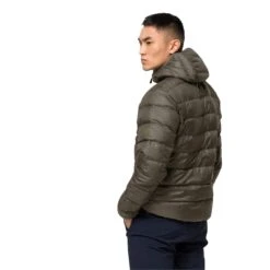 Doudoune à Capuche Jack Wolfskin Helium [Size S] -Hiking Store jack wolfskin 1200573 5066 2 helium men grape leaf