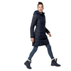 Women's Down Jacket Jack Wolfskin Selenium [Size XS] -Hiking Store jack wolfskin 1202081 1910 1 selenium coat midnight blue