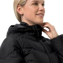 Doudoune Femme Jack Wolfskin Selenium [Size XS] -Hiking Store jack wolfskin 1202081 6000 5 selenium coat black