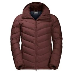 Down Jacket Jack Wolfskin Fairmont 3XL -Hiking Store jack wolfskin 1203591 2185 9 a010 fairmont men cordovan red