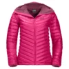 Veste Femme Jack Wolfskin Atmosphere [Size XS] -Hiking Store jack wolfskin 1204431 2252 9 a010 atmosphere jkt w pink anemone