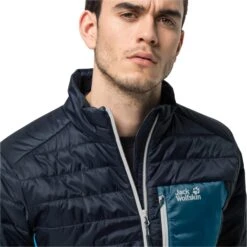 Doudoune Jack Wolfskin Routeburn [Size S] -Hiking Store jack wolfskin 1205413 1010 6 routeburn jacket m night blue