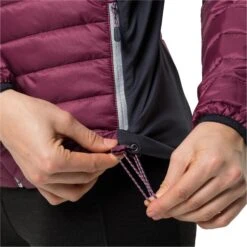 Doudoune Femme Jack Wolfskin Routeburn [Size XS] -Hiking Store jack wolfskin 1205423 2094 6 routeburn jacket w violet quartz