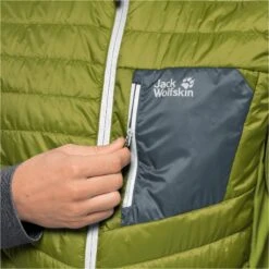 Gilet Jack Wolfskin Routeburn [Size S] -Hiking Store jack wolfskin 1205435 4131 5 routeburn vest m golden cypress