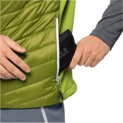 Gilet Jack Wolfskin Routeburn [Size S] -Hiking Store jack wolfskin 1205435 4131 6 routeburn vest m golden cypress