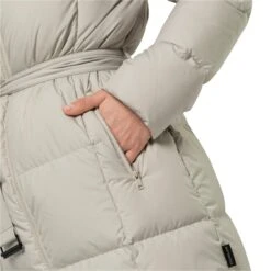 Doudoune Femme Jack Wolfskin Frozen Lake [Size XS] -Hiking Store jack wolfskin 1206131 6260 5 frozen lake coat w dusty grey