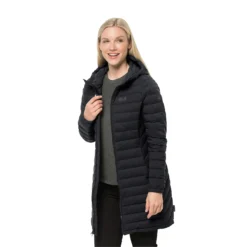 Doudoune Femme Jack Wolfskin Glowing Mountain [Size XS] -Hiking Store jack wolfskin 1206151 6000 6 glowing mountain coat w black