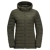 Doudoune Femme Jack Wolfskin Glowing Moutain [Size XS] -Hiking Store jack wolfskin 1206161 4144 9 a020 glowing mountain jacket w bonsai green