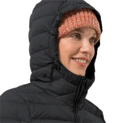 Doudoune Femme Jack Wolfskin Glowing Moutain [Size XS] -Hiking Store jack wolfskin 1206161 6000 5 glowing mountain jacket w black