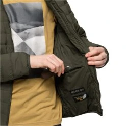 Doudoune Jack Wolfskin Glowing Moutain [Size S] -Hiking Store jack wolfskin 1206341 4144 8 glowing mountain jacket m bonsai green