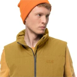 Doudoune Sans Manche Jack Wolfskin White Frost [Size S] -Hiking Store jack wolfskin 1206401 5205 5 white frost vest m golden amber