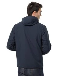 Veste Jack Wolfskin Jwp Atmos [Size S] -Hiking Store jack wolfskin 1206491 1010 2 jwp atmos jkt m night blue 1