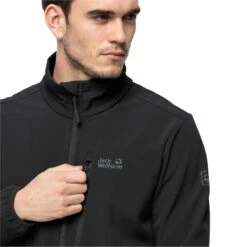 Veste Imperméable Jack Wolfskin Whirlwind [Size S] -Hiking Store jack wolfskin 1305801 6000 5 whirlwind men black