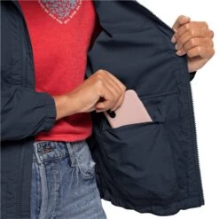 Veste Imperméable Femme Jack Wolfskin Lightsome [Size XS] -Hiking Store jack wolfskin 1307161 1010 7 lightsome jacket w night blue