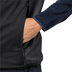 Gilet Jack Wolfskin Highest Peak [Size S] -Hiking Store jack wolfskin 1307361 6000 6 highest peak vest m black 1