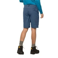 Short Jack Wolfskin Overland [Size 46] -Hiking Store jack wolfskin 1506153 1383 2 overland shorts m thunder blue