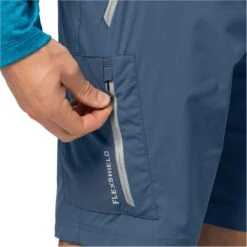 Short Jack Wolfskin Overland [Size 46] -Hiking Store jack wolfskin 1506153 1383 6 overland shorts m thunder blue