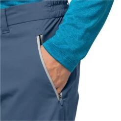 Short Jack Wolfskin Overland [Size 46] -Hiking Store jack wolfskin 1506153 1383 7 overland shorts m thunder blue