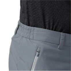 Short Jack Wolfskin Overland [Size 46] -Hiking Store jack wolfskin 1506153 6160 5 overland shorts m storm grey