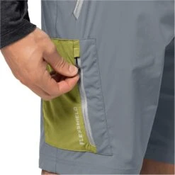 Short Jack Wolfskin Overland [Size 46] -Hiking Store jack wolfskin 1506153 6160 6 overland shorts m storm grey