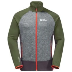 Polaire Zippée Jack Wolfskin Peak [Size S] -Hiking Store jack wolfskin 1708902 4129 4