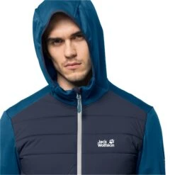 Fleece Jack Wolfskin Crossing Peak 3XL -Hiking Store jack wolfskin 1708912 1010 5 crossing peak jkt m night blue
