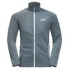 Fleece Jack Wolfskin Active Tongari [Size S] -Hiking Store jack wolfskin 1709472 6098 9 a020 active tongari m storm grey